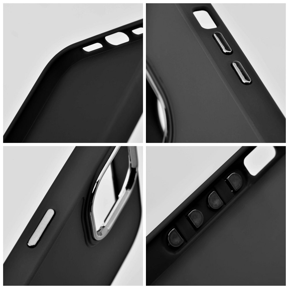 Husa Silicon Soft cu Rama Protectie Lentila Samsung S24 Plus - Negru - 3 | YEO